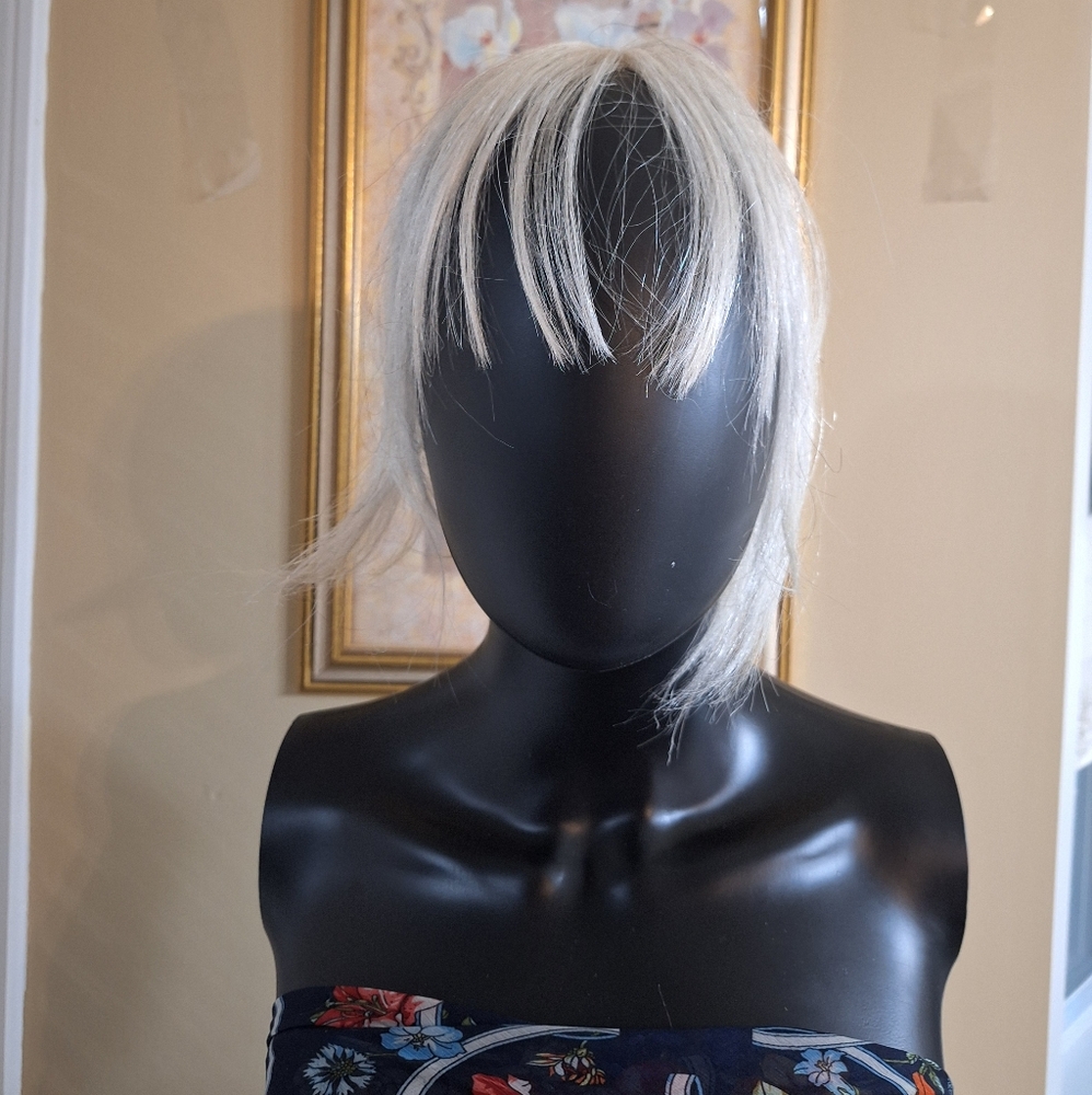 Human hair with bang